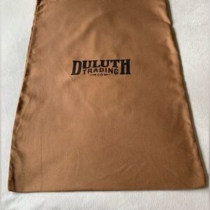 DULUTH Trading Co. Oversized drawstring heavier dust bag LNWOT++